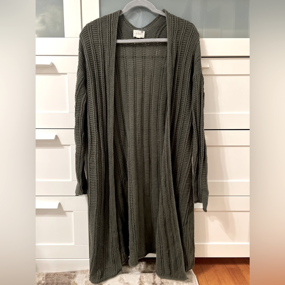 Pac Sun Long Duster Cardigan